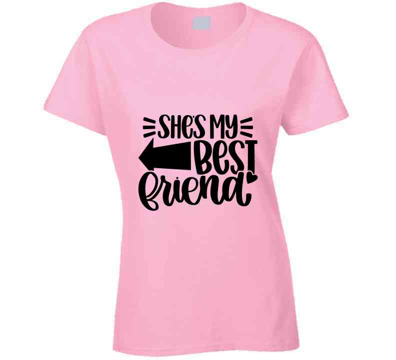 She's My Best Friend - Right  Ladies T Shirt and Hoodie