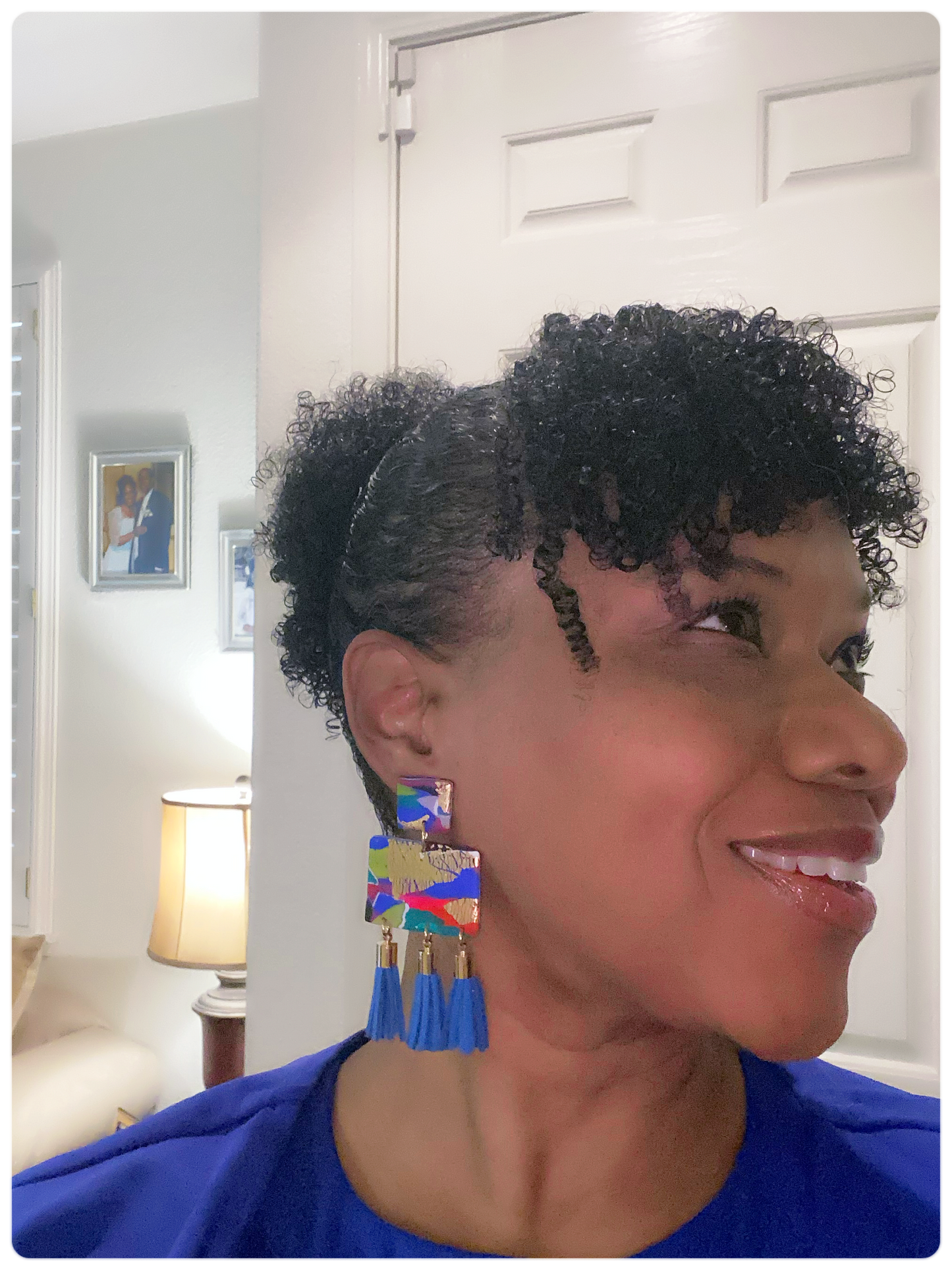 1980’s Themed - Hand Made Large Tassel Earrings