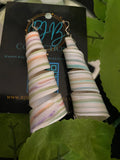 Handmade Glow in the Dark Long Spiral Earrings