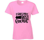 She's My Best Friend - Right  Ladies T Shirt and Hoodie