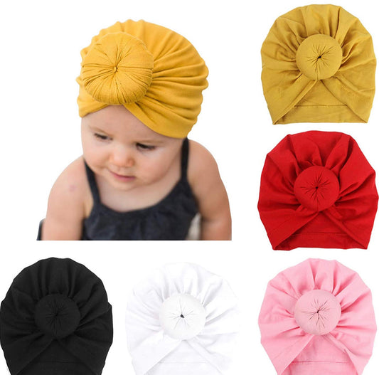 Baby Girl Pre-Tied Head Turbans