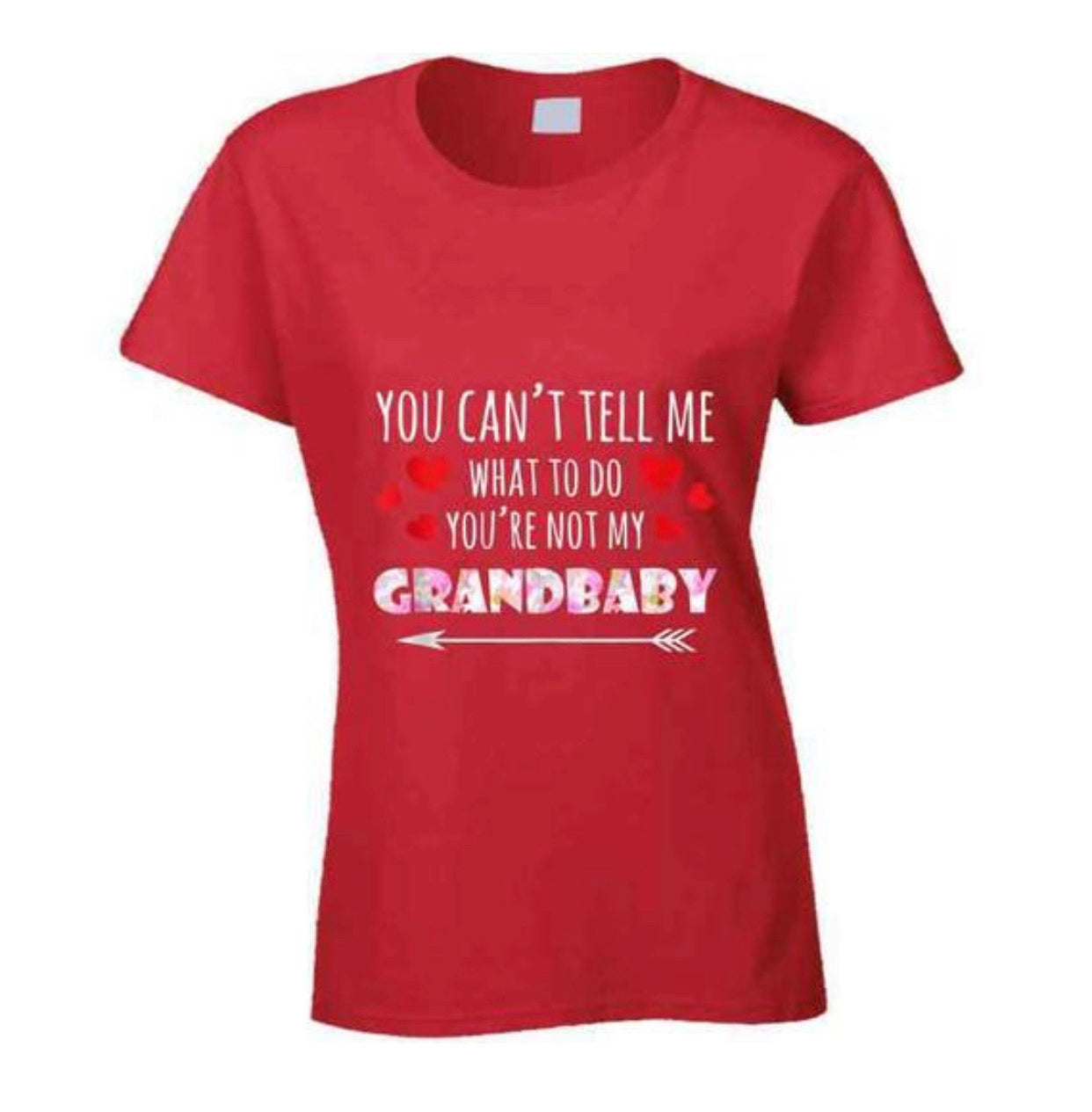 You Can't Tell Me What To Do Ladies T Shirt