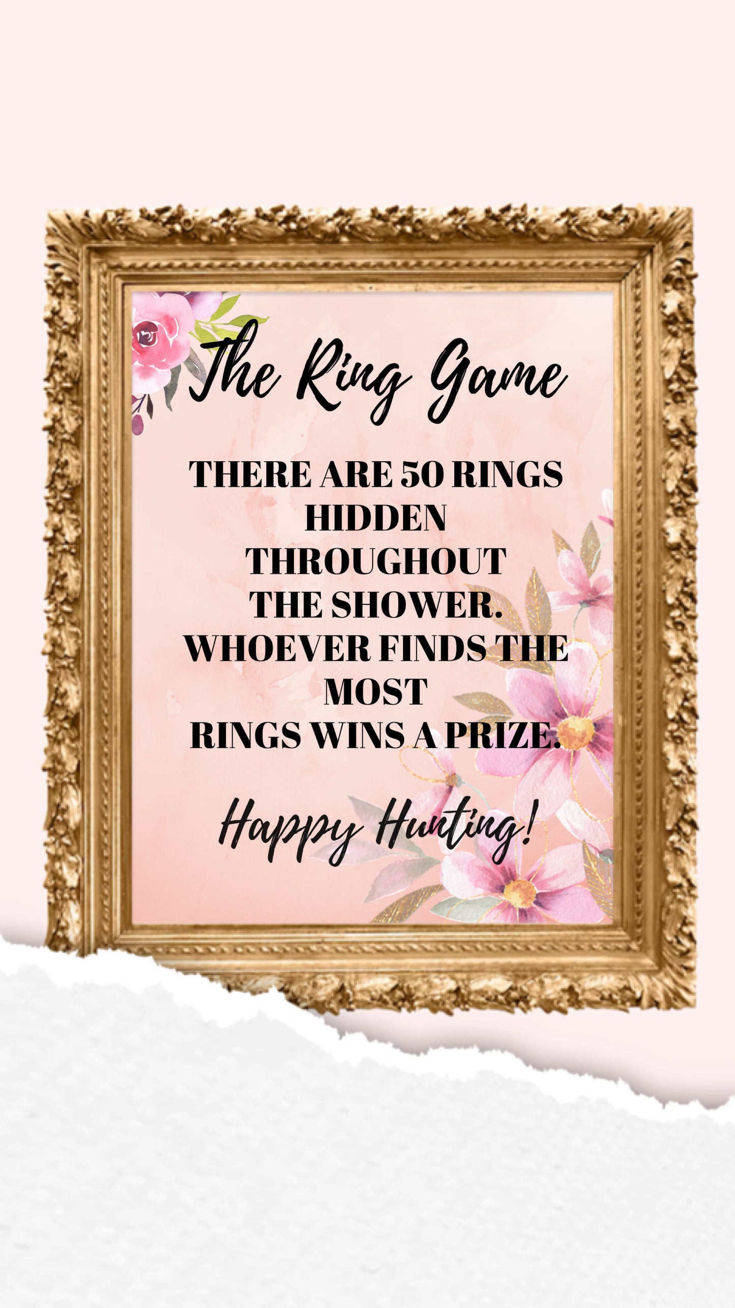 Bridal Shower Game / Wedding Shower Game / Bachelorette Party Game