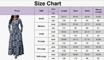 Retro-Centric Full Length Button Down Dress, Sizes Small - 3XLarge