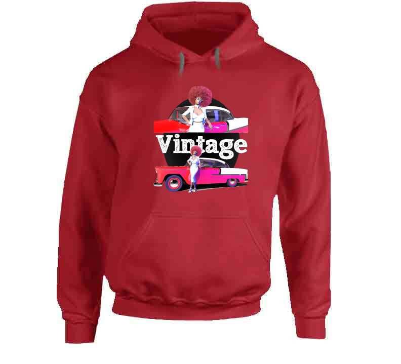 Vintage Ladies T Shirt and Hoodie