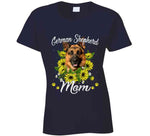 German Shepherd Mom Ladies T Shirt