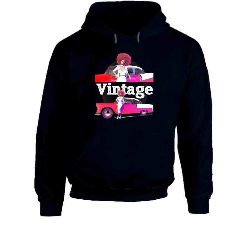 Vintage Ladies T Shirt and Hoodie