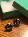 BatGirl Glass Dome Earrings