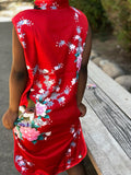 Classic Little Girls' Cheongsam Dress   旗袍  US Size 4T/5T
