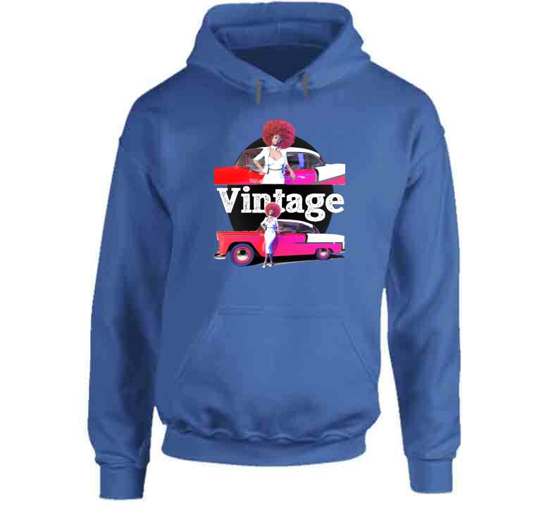 Vintage Ladies T Shirt and Hoodie