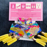 1980’s Themed - Hand Made Large Tassel Earrings
