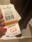 S.L. Fashions Skirt & Blouse Set, US Size 16