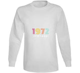 Vintage 1972 Ladies T Shirt, Hoodies, and Sweaters