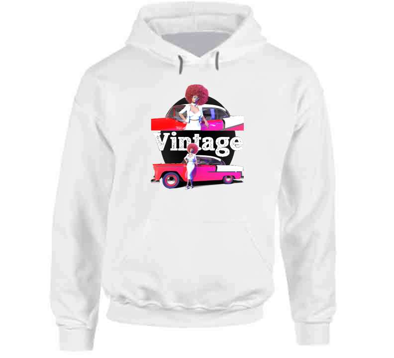 Vintage Ladies T Shirt and Hoodie