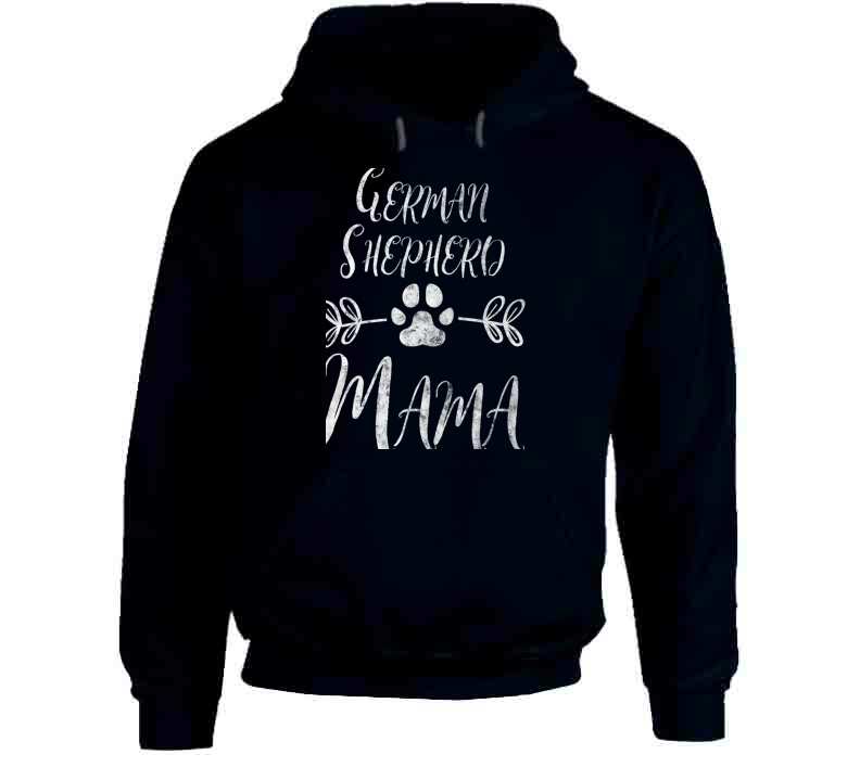 German Shepherd Mama Ladies T Shirt