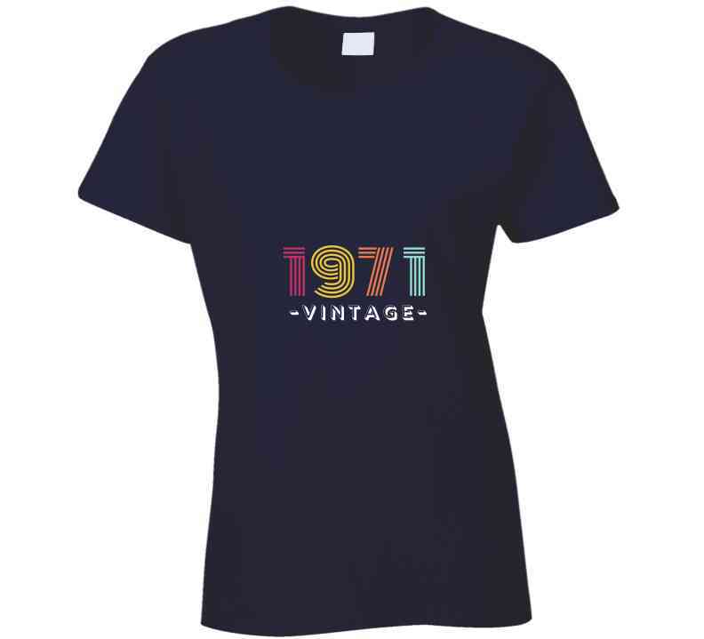 Vintage 1971 Ladies T Shirt, Hoodies, and Sweatshirts