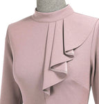 Vintage Inspired Pencil Dress, Sizes US 4 - 18 (Pink)