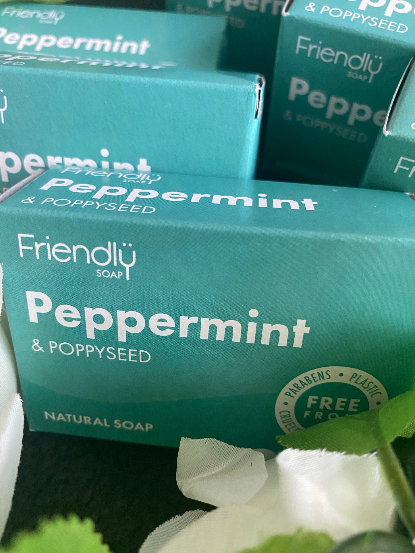 Peppermint & Poppy Seeds Soap - Handmade Natural Soap