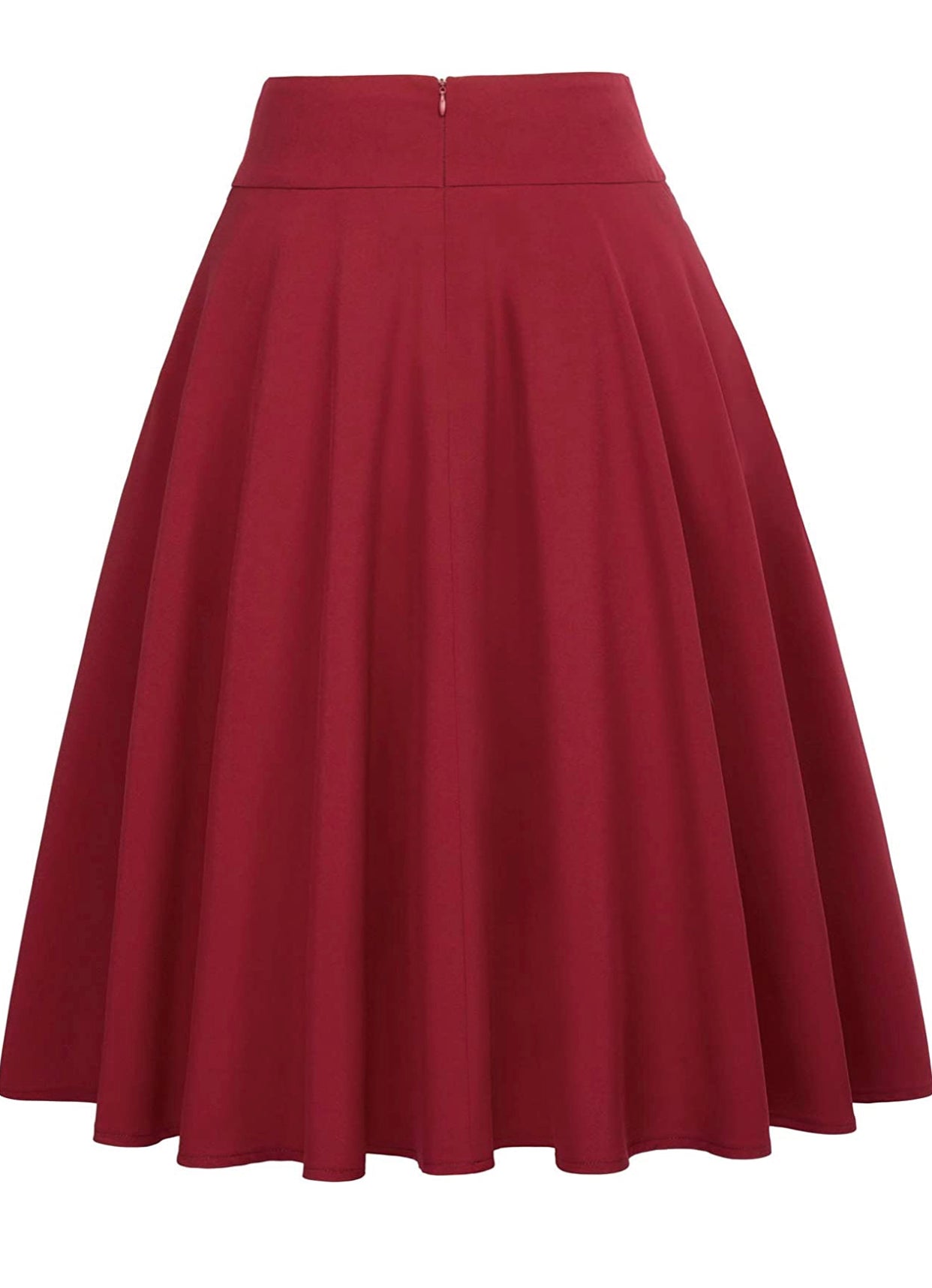 High Waist A-Line Skirt, Size Medium - NEW