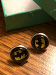 BatGirl Glass Dome Earrings
