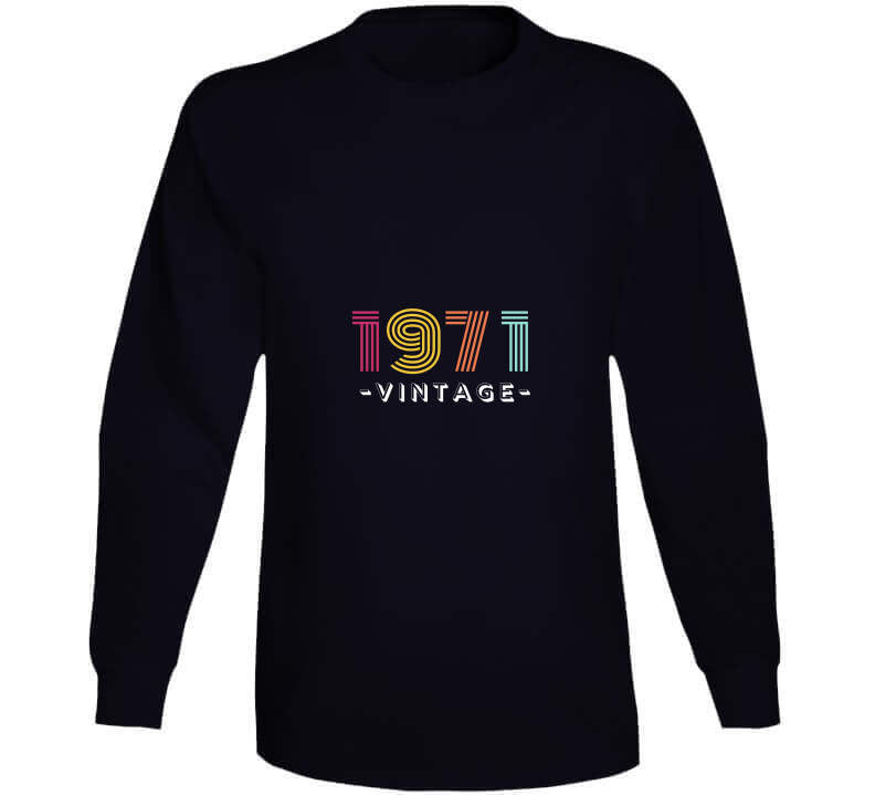 Vintage 1971 Ladies T Shirt, Hoodies, and Sweatshirts