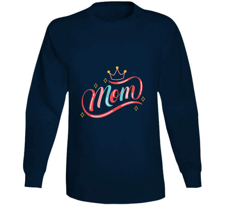 Mom Queen Ladies T Shirt