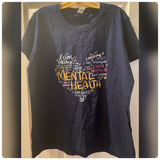 Mental Health Heart Ladies T Shirt