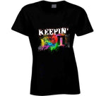 Keepin It Old School Ladies T Shirt and Hoodie