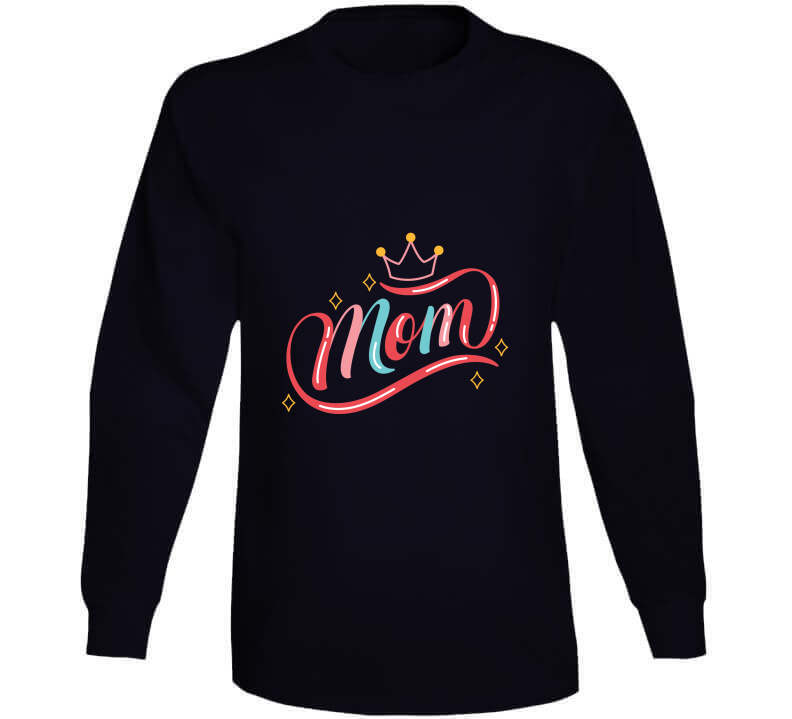 Mom Queen Ladies T Shirt