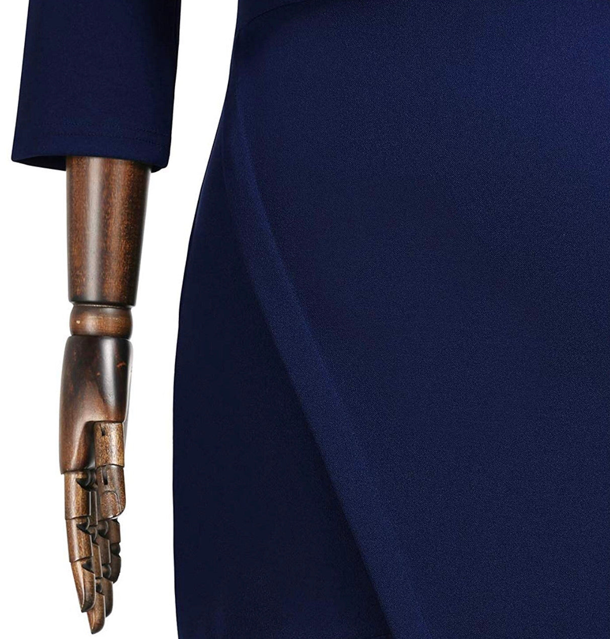 Vintage Inspired Pencil Dress, Sizes US 4 - 18 (Dark Blue)
