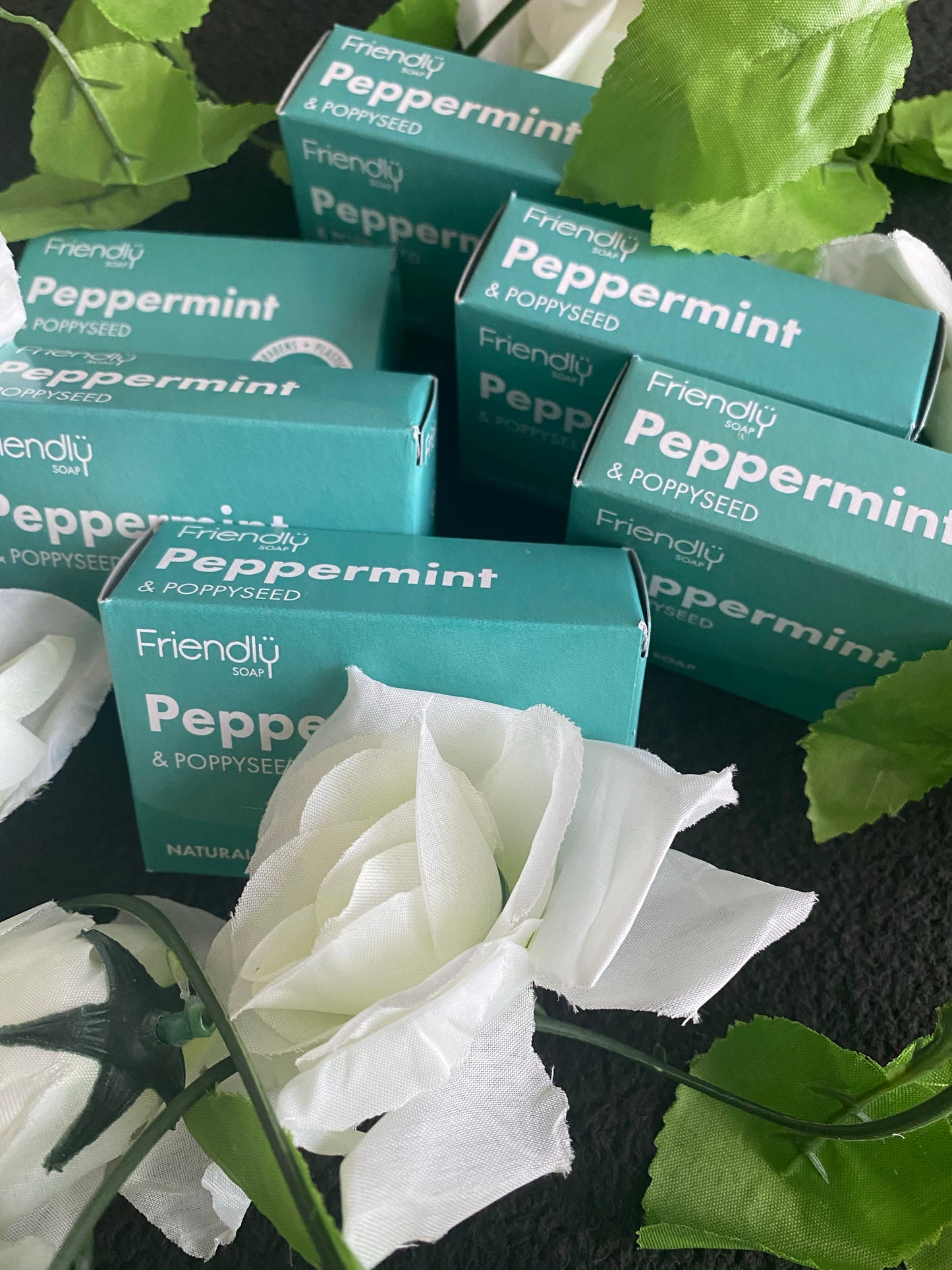 Peppermint & Poppy Seeds Soap - Handmade Natural Soap