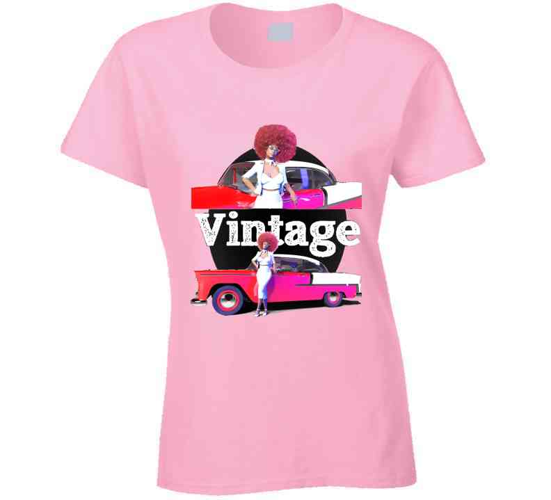 Vintage Ladies T Shirt and Hoodie