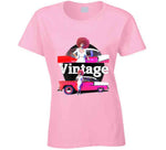 Vintage Ladies T Shirt and Hoodie