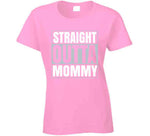 Black Straight Outta Mommy Baby One Piece