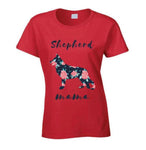 Shepherd Mama Ladies T Shirt