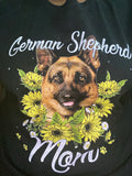 German Shepherd Mom Ladies T Shirt