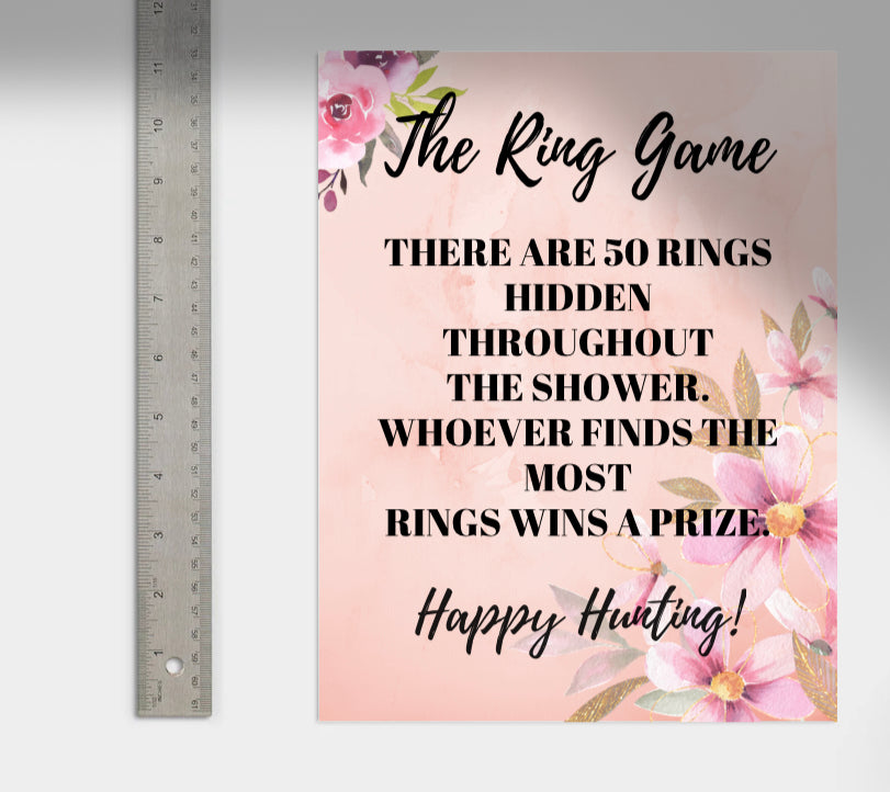 Bridal Shower Game / Wedding Shower Game / Bachelorette Party Game