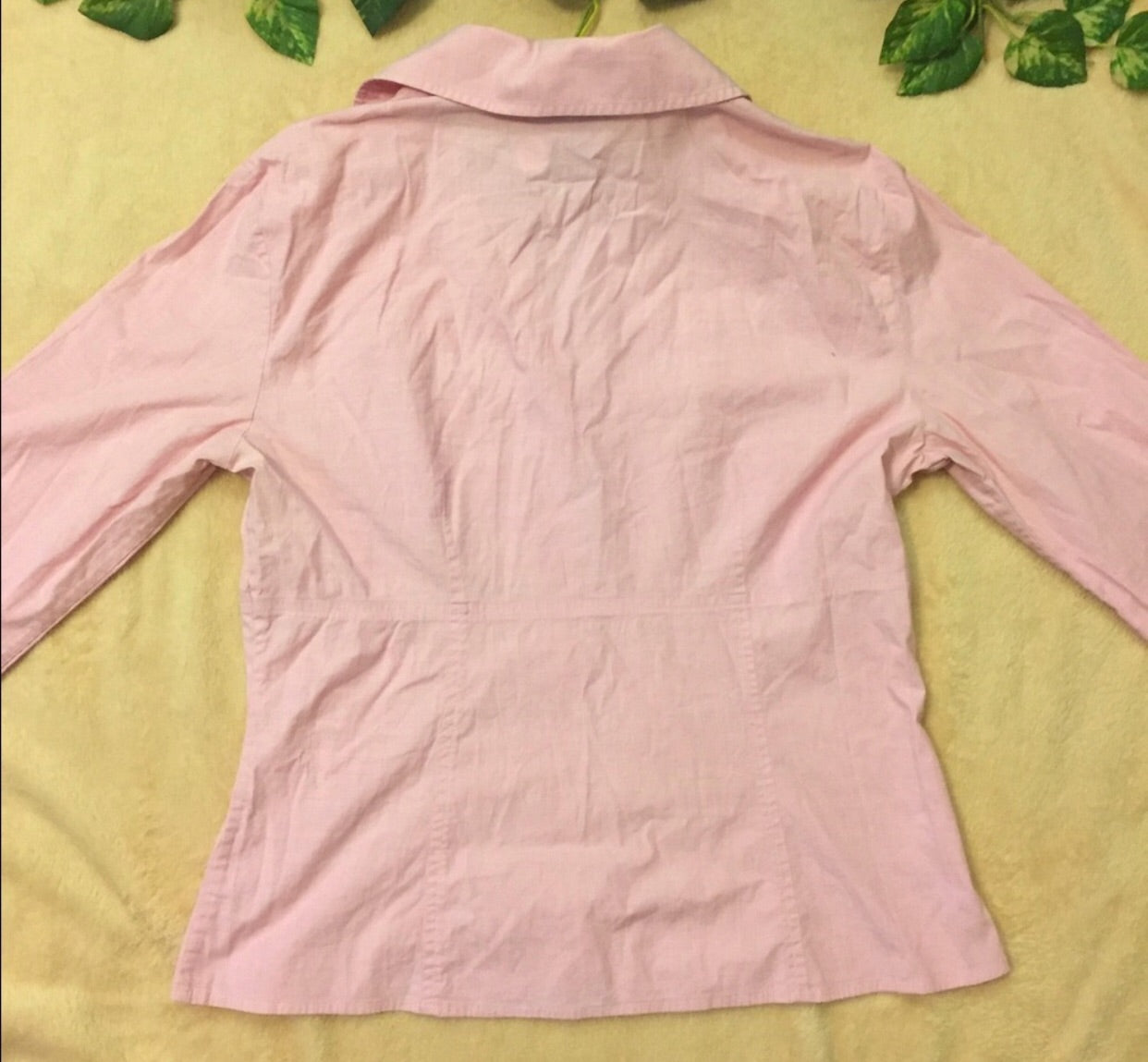 Ann Taylor Oxford Button Up Blouse, US Size Medium - Gently Used