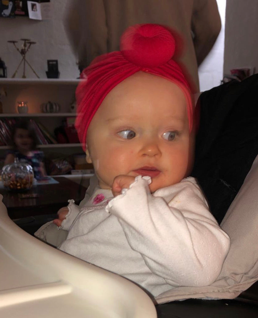 Baby Girl Pre-Tied Head Turbans