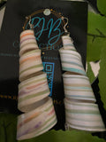 Handmade Glow in the Dark Long Spiral Earrings