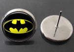 BatGirl Glass Dome Earrings