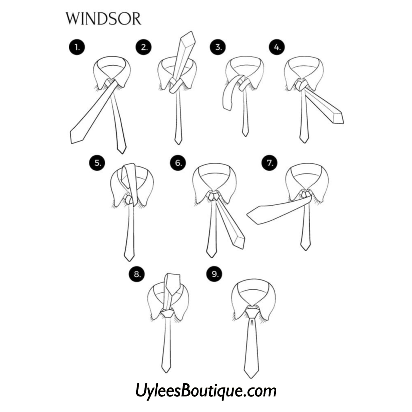 Men’s Silk Coordinated Tie Set - Burgundy Brown Striped (5299)
