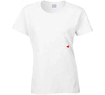 You Can't Tell Me What To Do You're Not My Grandbaby - With Heart Ladies T Shirt