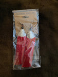 Fish Hook Pierced Tassel Fringe Earrings