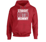 Black Straight Outta Mommy Baby One Piece