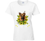 German Shepherd Mom Ladies T Shirt