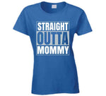 Black Straight Outta Mommy Baby One Piece