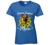 German Shepherd Mom Ladies T Shirt