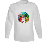 Floral Afro Ladies T Shirt and Hoodie