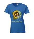 German Shepherd Mom Ladies T Shirt